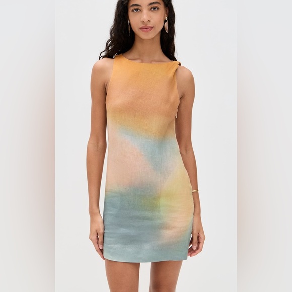 STAUD Boa Linen Dress - Picture 2 of 9